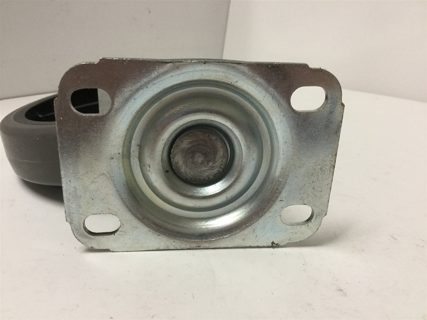 New Lot of 4 New Casters, 2x Swivel and 2x Rigid, Wheel Diameter: 4.925" (125mm)