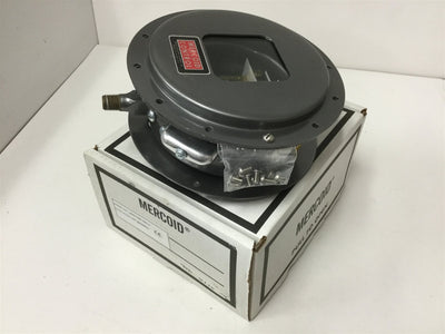 New Mercoid DRW-7033-153U-4 Pressure Switch, Connection: 1/4" NPT, 1/2" Conduit