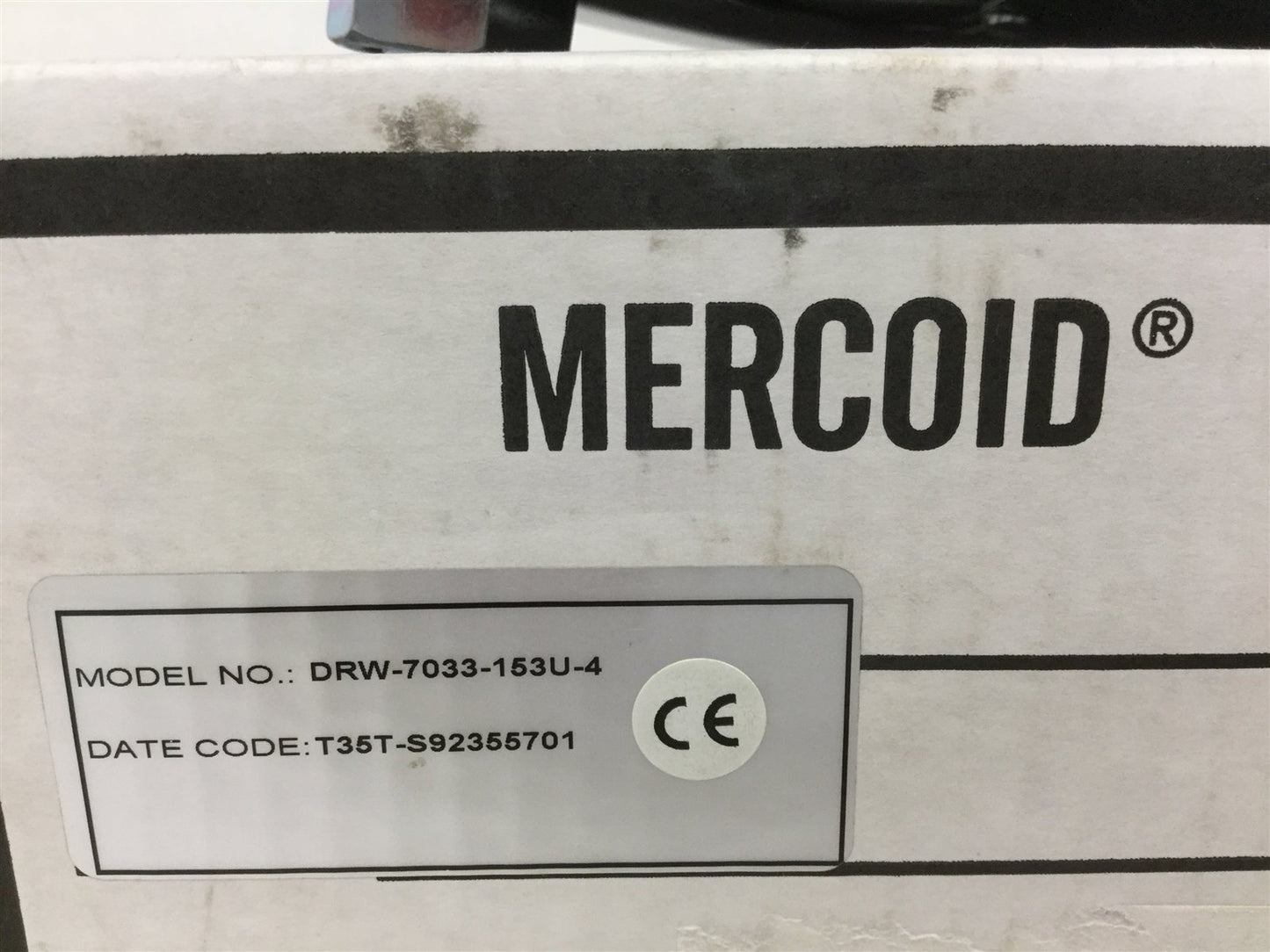New Mercoid DRW-7033-153U-4 Pressure Switch, Connection: 1/4" NPT, 1/2" Conduit