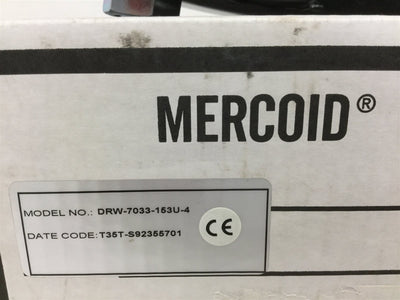 New Mercoid DRW-7033-153U-4 Pressure Switch, Connection: 1/4" NPT, 1/2" Conduit