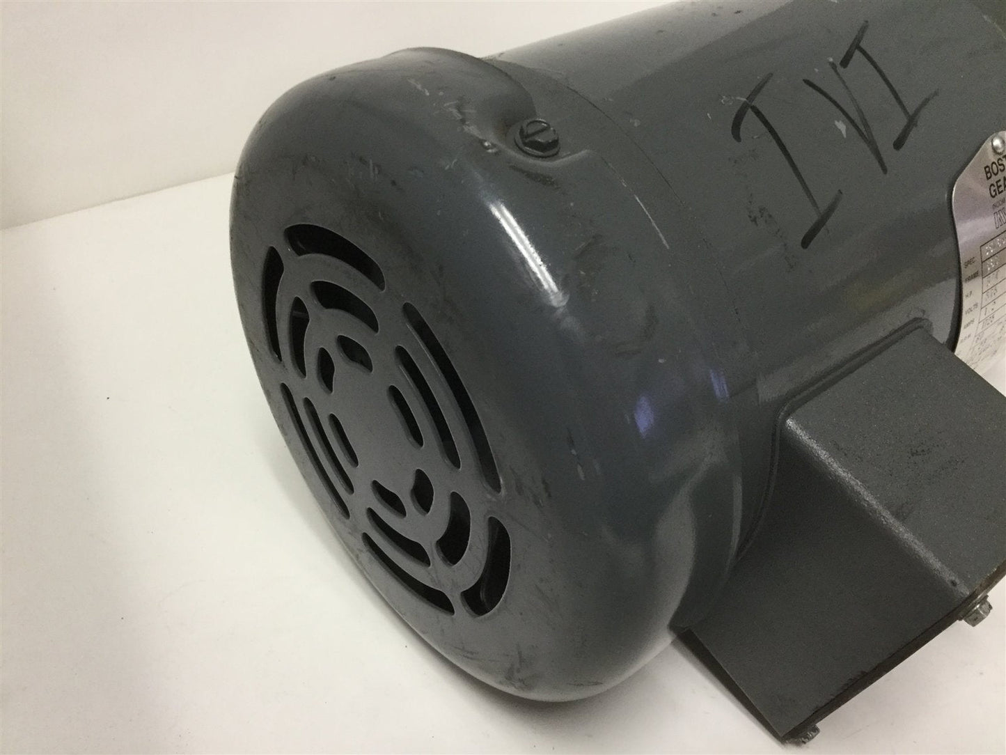 Used Boston Gear GYTF-B General Purpose Motor, Voltage: 575VAC, Shaft Diameter: 5/8"