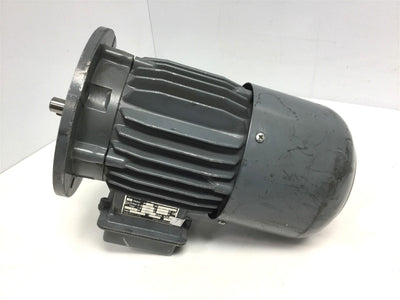 Used WEG OG 743 G-Motor Anker A-B: 180V 2.4A, Feld I-K: 200V 0.25A, Speed: 3000RPM