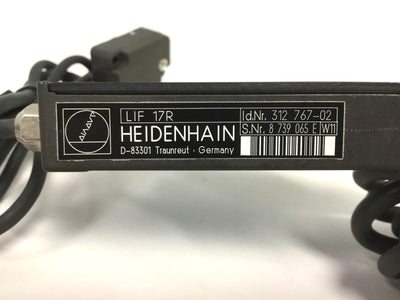 Used Heidenhain LIF 17R D-83301 Linear Encoder Modified for 100KHz Damaged Lens Cover