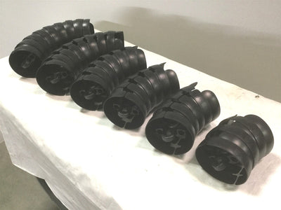 New – Open box IGUS TRE.100.145 TriFlex R EZ E-Chain 3D Multi-Axis 4.25"ø Links: 34 Length: 44"