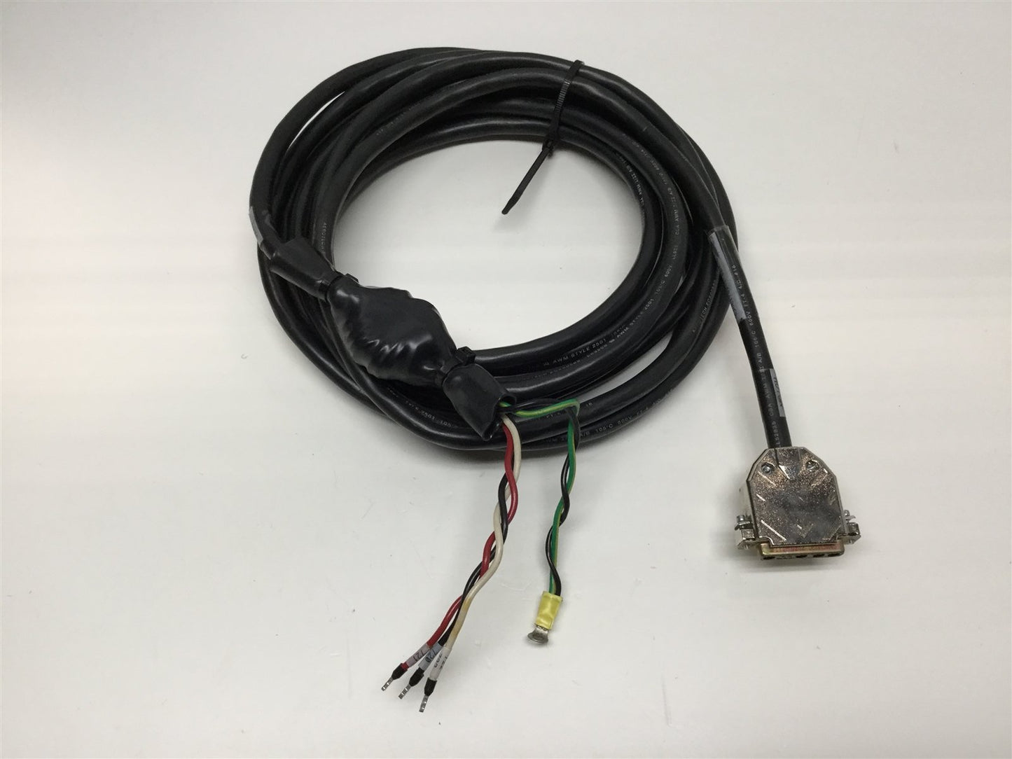 Used Aerotech 630C1789-1 Rev C PMCHPD-20 Brushless Servo Motor Power Cable 20ft