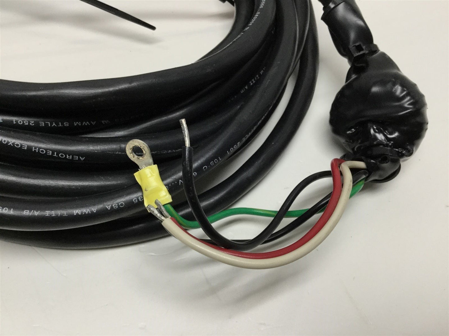 Used Aerotech 630C1789 Rev A PMCHPD-25 Brushless Servo Motor Power Cable 25ft