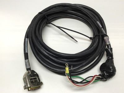 Used Aerotech 630C1789 Rev A PMCHPD-25 Brushless Servo Motor Power Cable 25ft