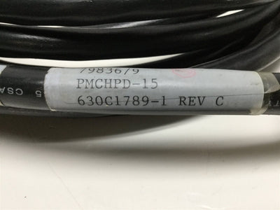 Used Aerotech 630C1789-1 Rev C PMCHPD-15 Brushless Servo Motor Power Cable 15ft