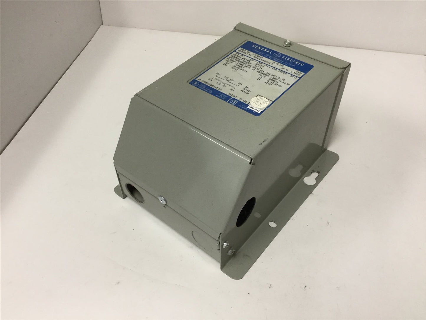 Used General Electric 9T51B109 Transformer, Primary: 120/240V, Secondary: 12/24V