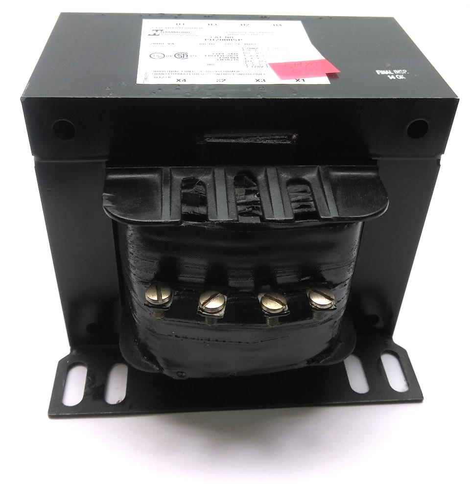 Used Hammond PH2000SP Transformer, Pri: 208/416VAC Sec: 120/240VAC 2000VA 16.6/8.33A