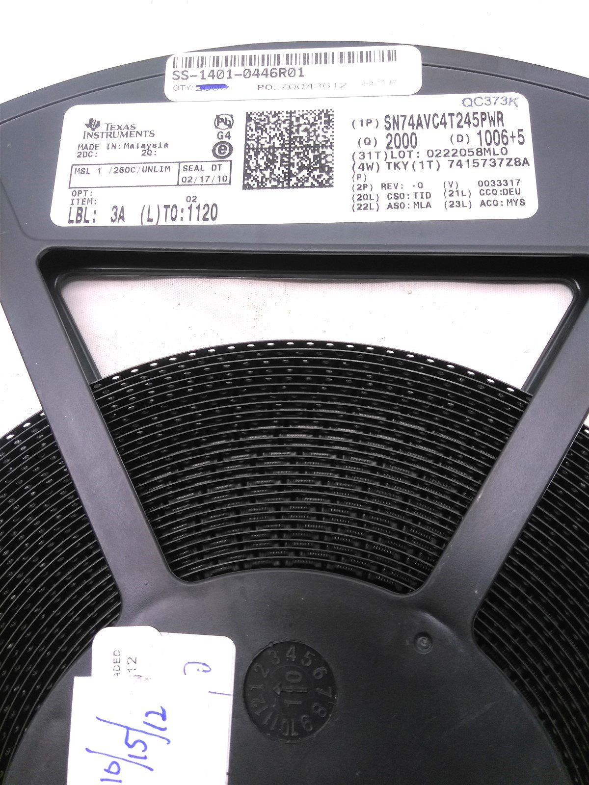 New Lot of 1200 New Texas Instruments SN74AVC4T245PWR 4-Bit Bus Transceiver 1.2-3.6V