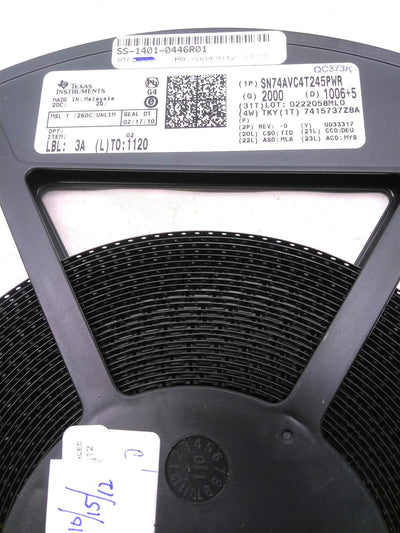 New Lot of 1200 New Texas Instruments SN74AVC4T245PWR 4-Bit Bus Transceiver 1.2-3.6V