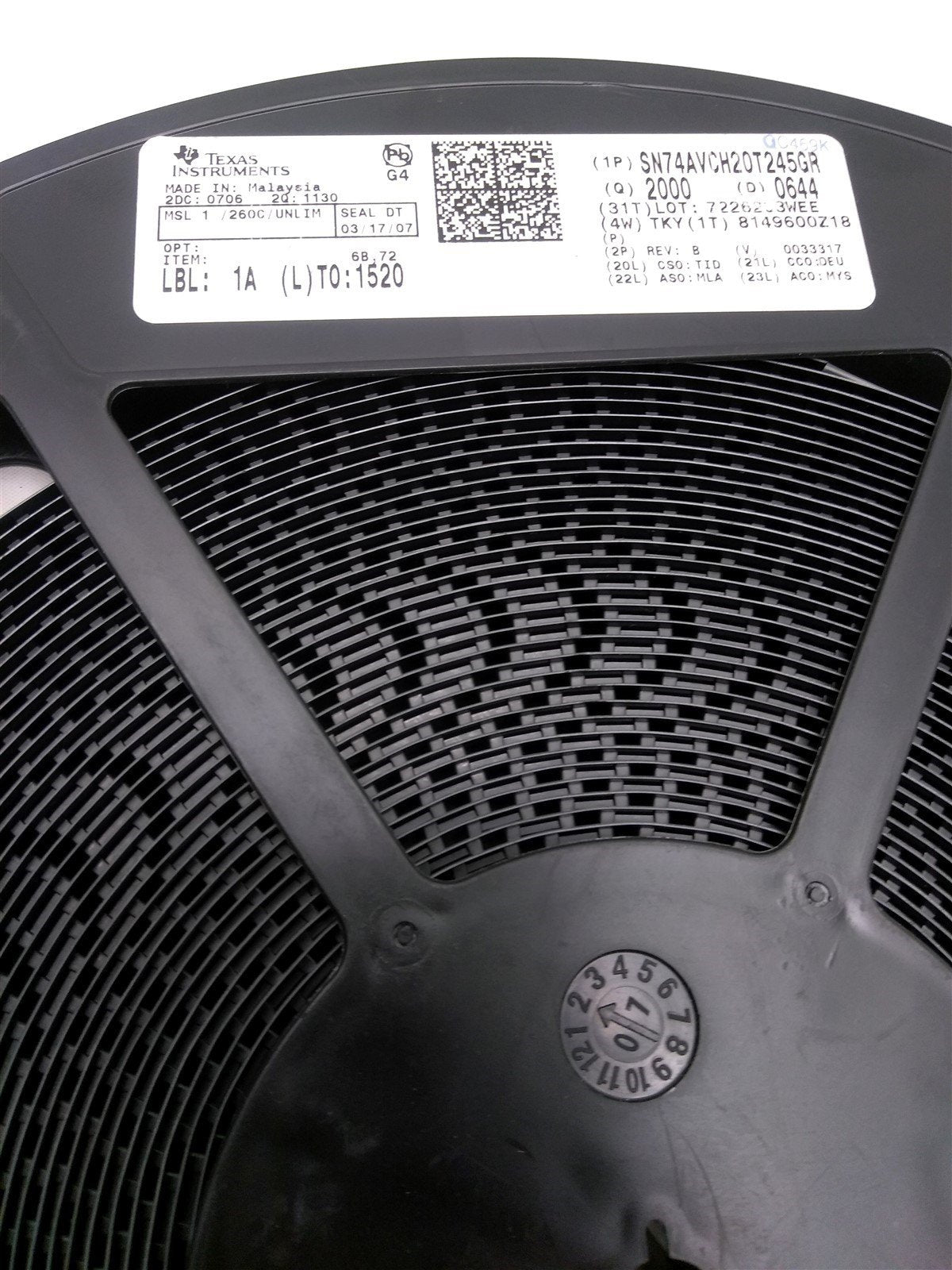 New Lot of 1400 New Texas Instruments SN74AVCH20T245GR 20-Bit Bus Transceiver