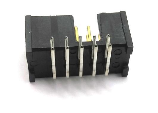 New Lot of 20 New AMP 103311-1 Right Angle 2 Row 10 Pin Header, .1" Gold Plated Pins