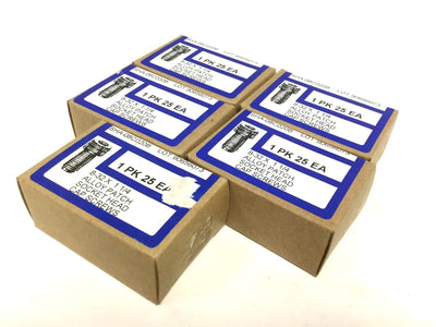 New Lot of 5 New SHA-08C020B 25 Pack Alloy Patch Socket Head Cap Screw 8-32x1-1/4