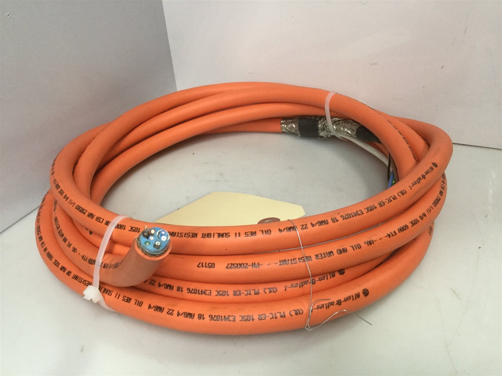 AB 2090 PLTC-ER Multi-Conductor Shielded Core Cable 18/4+22/4 600V