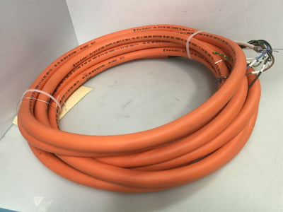 Used AB 2090 PLTC-ER Multi-Conductor Shielded Core Cable 18/4+22/4 600V UV Oil 20ft