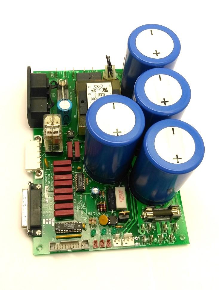 Used JMAR PSI 202-0161-001 Power Control Board, 4-Pin & 25-Pin D-Sub Connectors