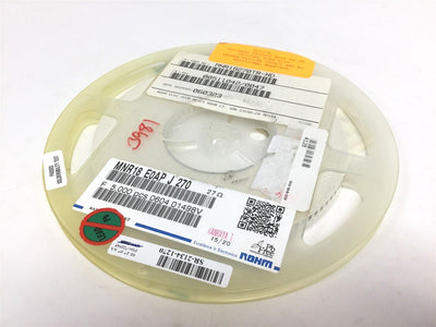 New Lot of 3500 New Rohm MNR18E0APJ270 Isolated 8 Resistor Network/Array, 16-Pins