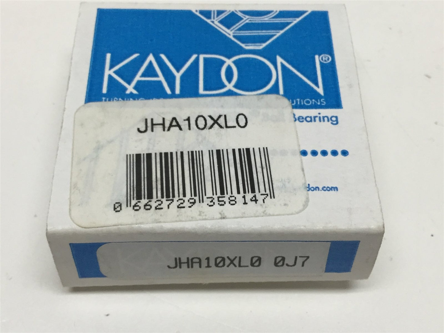Used Kaydon JHA10XL0 Reali-Slim Double Sealed 4-Point Contact Bearing 1" Bore ABEC 1