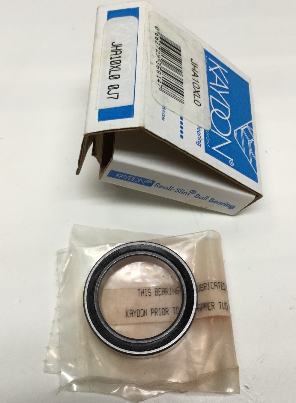 Used Kaydon JHA10XL0 Reali-Slim Double Sealed 4-Point Contact Bearing 1" Bore ABEC 1