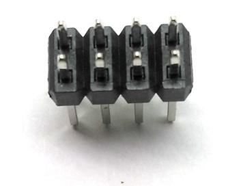 New Lot of 200 New Molex 10-89-7081 8-Pin Breakaway Headers, Spacing .1" 2 Rows, Tin