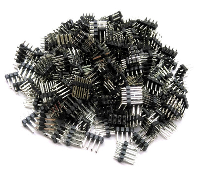 New Lot of 200 New Molex 10-89-7081 8-Pin Breakaway Headers, Spacing .1" 2 Rows, Tin