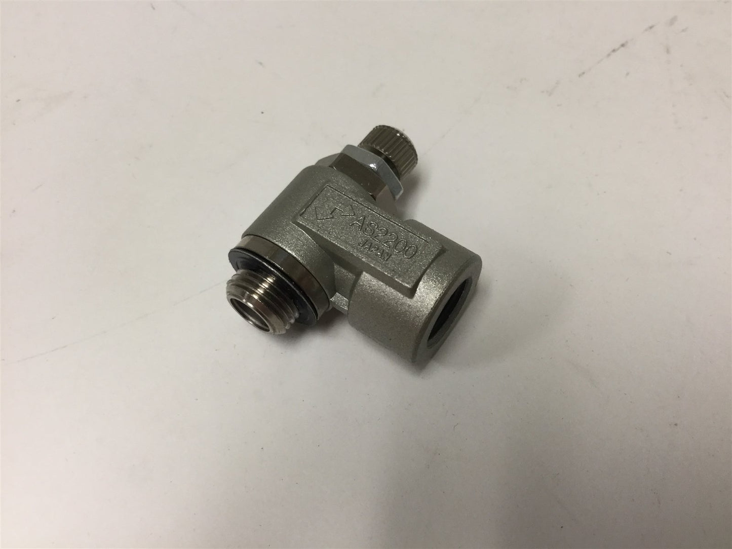 New Lot of 10 New SMC AS2200-G01-XG Speed Controls, Connection: G1/8", 1MPa Max