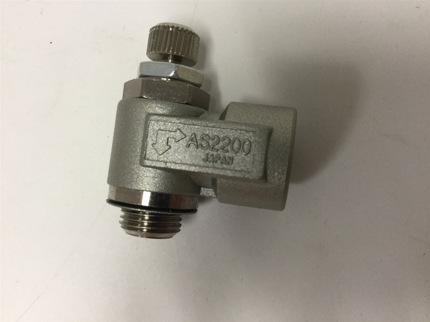 New Lot of 10 New SMC AS2200-G01-XG Speed Controls, Connection: G1/8", 1MPa Max