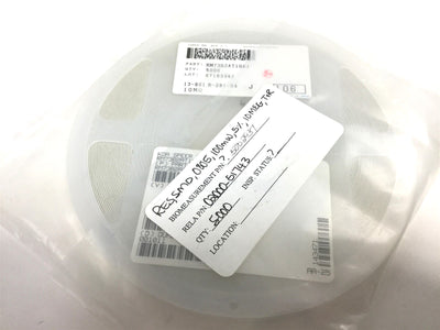 New Lot of 5000 New KOA Speer RM73B2AT106J Film Chip Resistor, Resistance: 10M Ohm