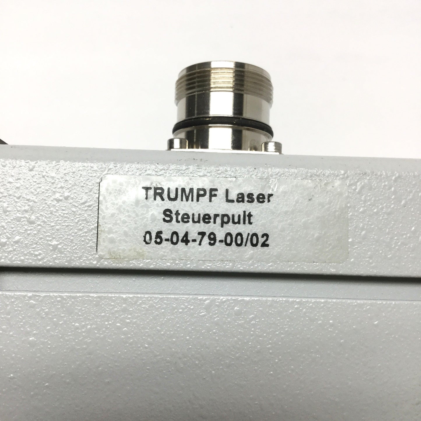 Used Trumpf 05-04-79-00 Laser Controller 12-Pin Fits: HL 62 P Pulse YAG Laser Fiber