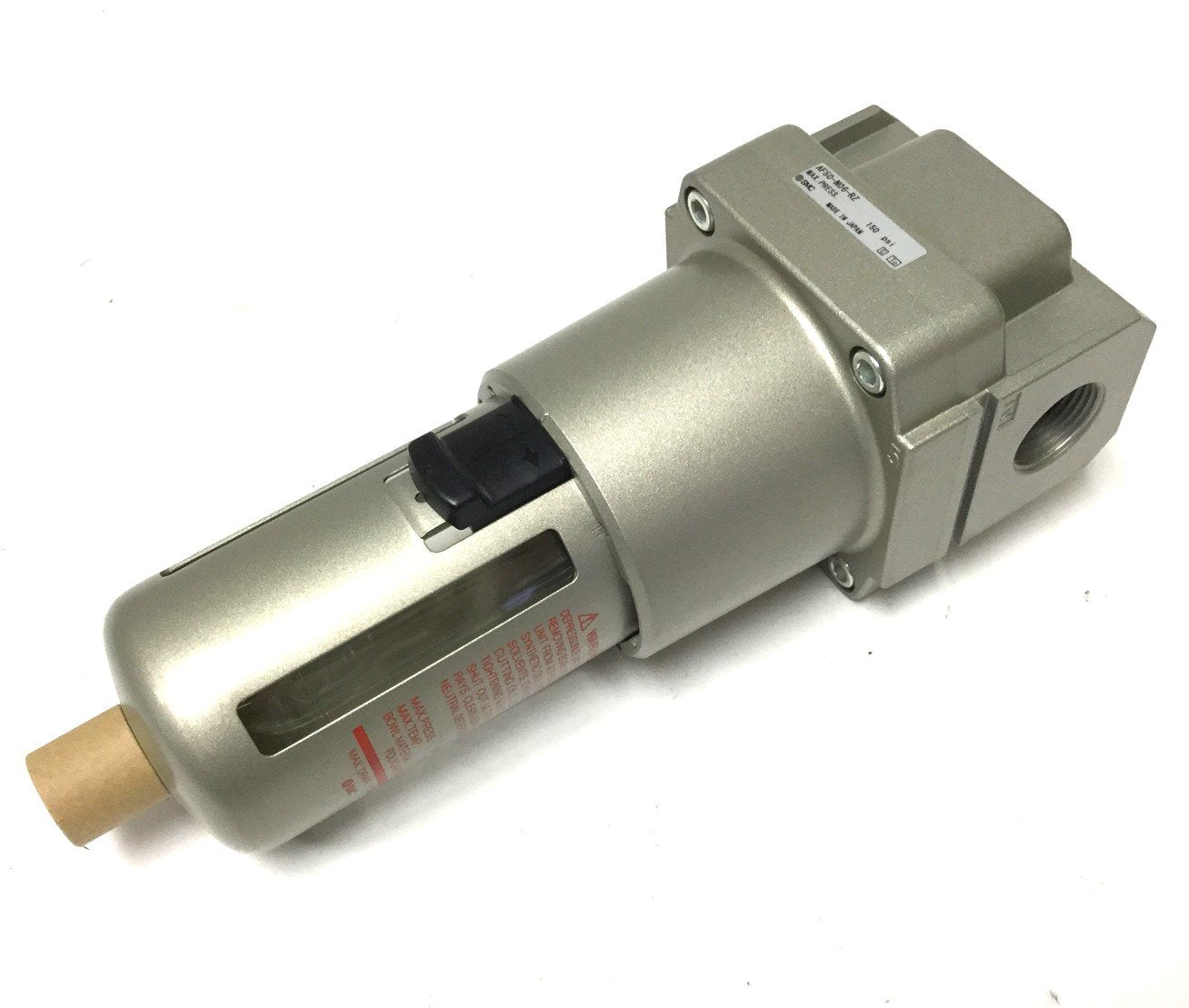 New SMC AF50-N06-RZ Pneumatic Filter, Ports: 3/4" NPT, Pressure: 150psi (1MPa)