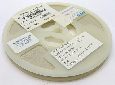 New Lot of 5000 KOA Speer RK73H2AT5230F Thick Film Resistor .125W ±1% 523 Ohm 150V