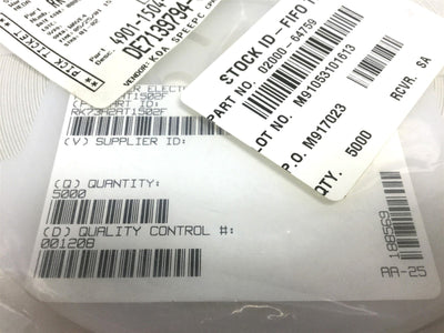 New Lot of 5000 KOA Speer RM73H2AT1502F Thick Film Resistor .125W ±1% 15k Ohm 150V
