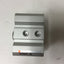 New SMC NCQ2B25-5D Compact Cylinder, Bore: 25mm, Stroke: 5mm, Pressure: 145psi