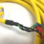 Used Parker Hannifin 71-018303-25-B Servo Power Cable, Gemini, 25 FT Length