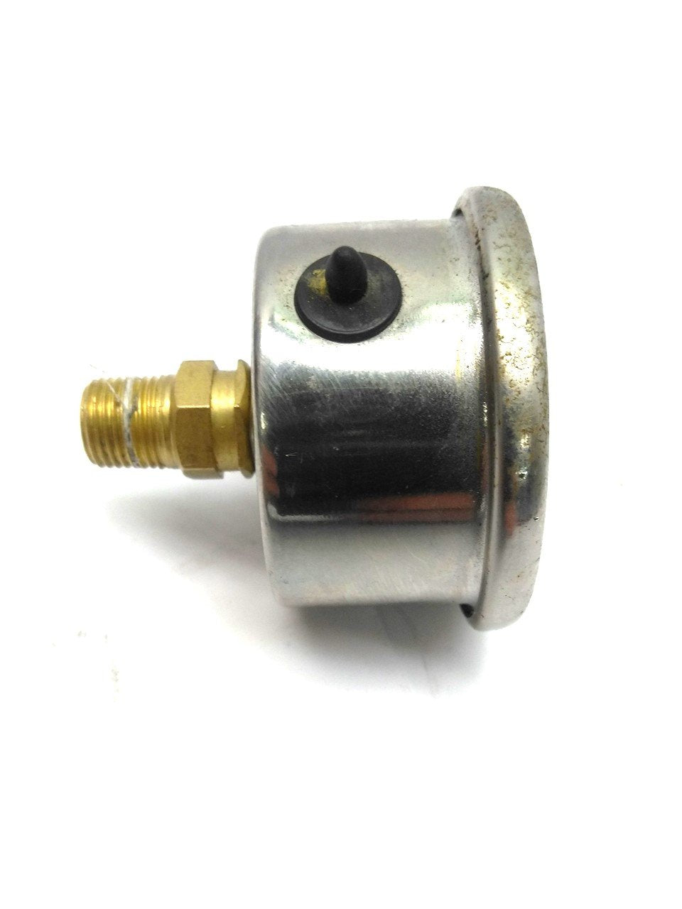Used Lot of 3 Liquid Filled Pressure Gauge 1.57" Face 0-160PSI Back 1/8"NPT Stainless