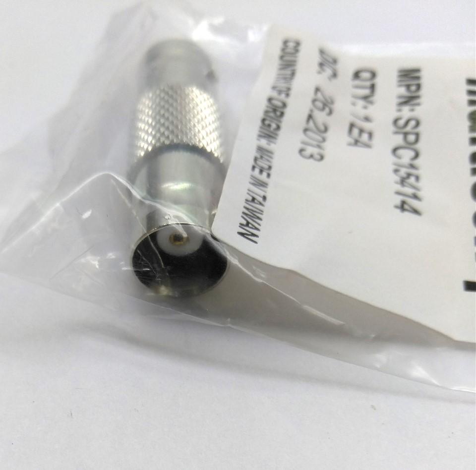 New Lot of 8 Multicomp SPC15414 RF/Coaxial Straight Adapter, Female to Female