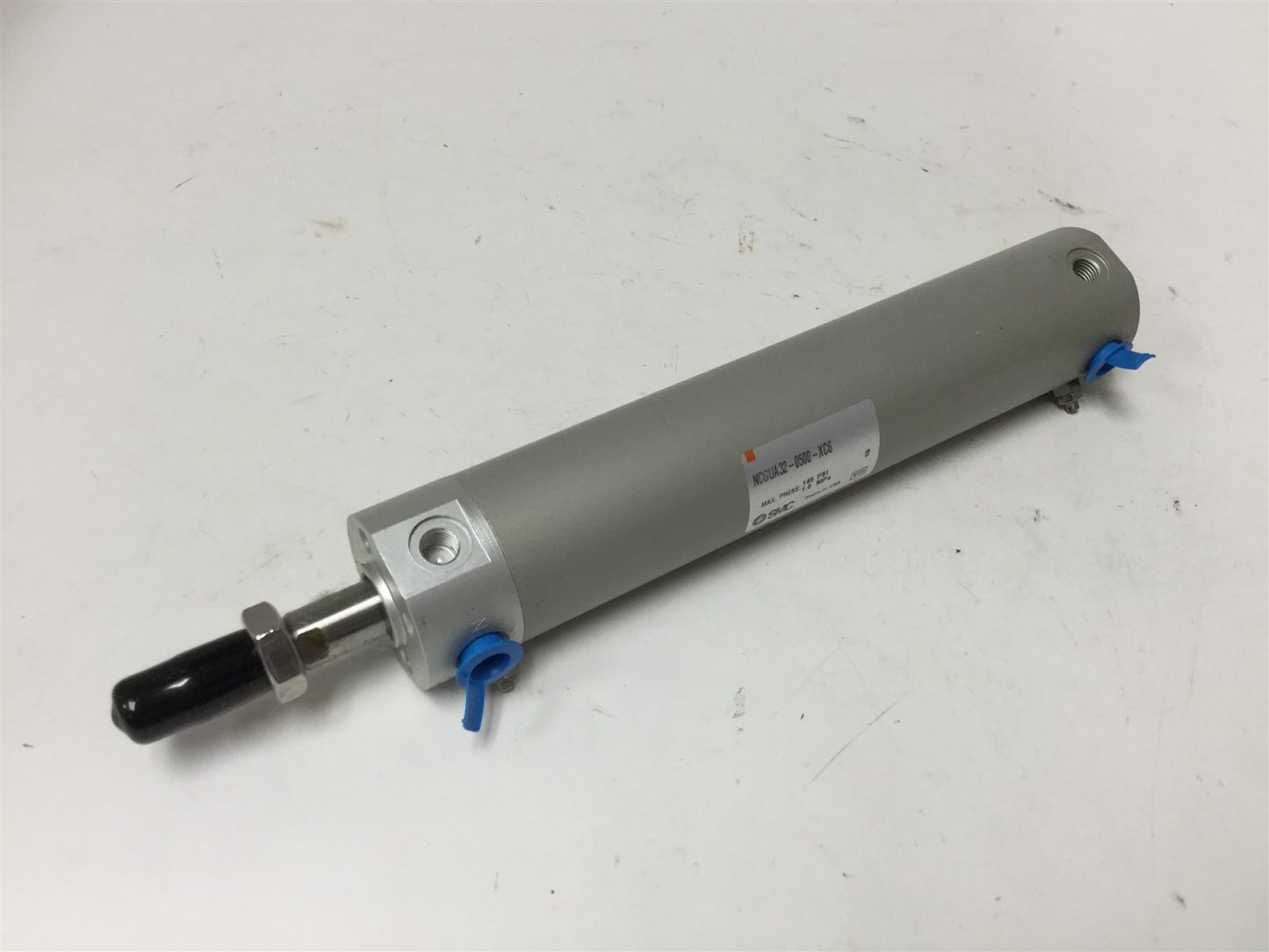New SMC NCGUA32-0500-XC6 Pneumatic Cylinder, Bore: 1.25", Stroke: 5", 145psi Max
