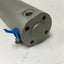 New SMC NCGUA32-0500-XC6 Pneumatic Cylinder, Bore: 1.25", Stroke: 5", 145psi Max