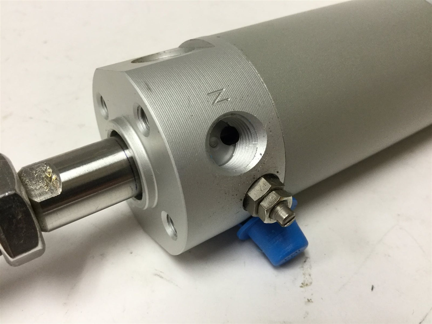 New SMC NCGUA32-0500-XC6 Pneumatic Cylinder, Bore: 1.25", Stroke: 5", 145psi Max
