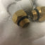 New Lot of 5 New SMC KQ2Y12-U02A Male Run Tee Fittings, 12mm Tube to Rc 1/4" Thread