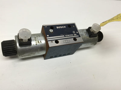 New – Open box Bosch 081WV10P1V1004WS012/00 Hydraulic Solenoid Control Valve, 4600 psi, 12VDC
