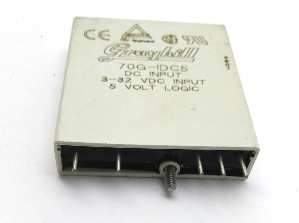 Used Lot of 4 Grayhill Inc 70G-IDC5 Input Relay, In: 3-32VDC 18mA Out: 5VDC 10mA