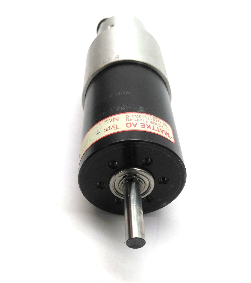 Used Faulhaber 3863H024C DC Micro Motor, 6mm Shaft, 5800RPM, 1.455Nm Torque, 24VDC
