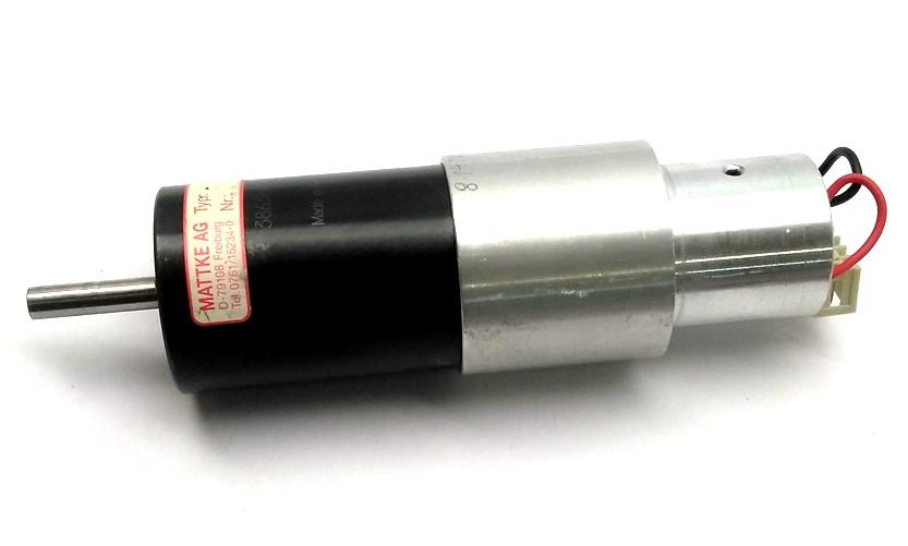 Used Faulhaber 3863H024C DC Micro Motor, 6mm Shaft, 5800RPM, 1.455Nm Torque, 24VDC