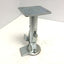 Used Hamilton TL-8J Floor Truck Lock Extended Height: 9.5" Plate: 4"x4.5" Zinc Plated