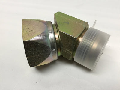 New – Open box JIC-20 37° Flare 45-Degree Swivel Nut Elbow Hydraulic Fitting Male-to-Female