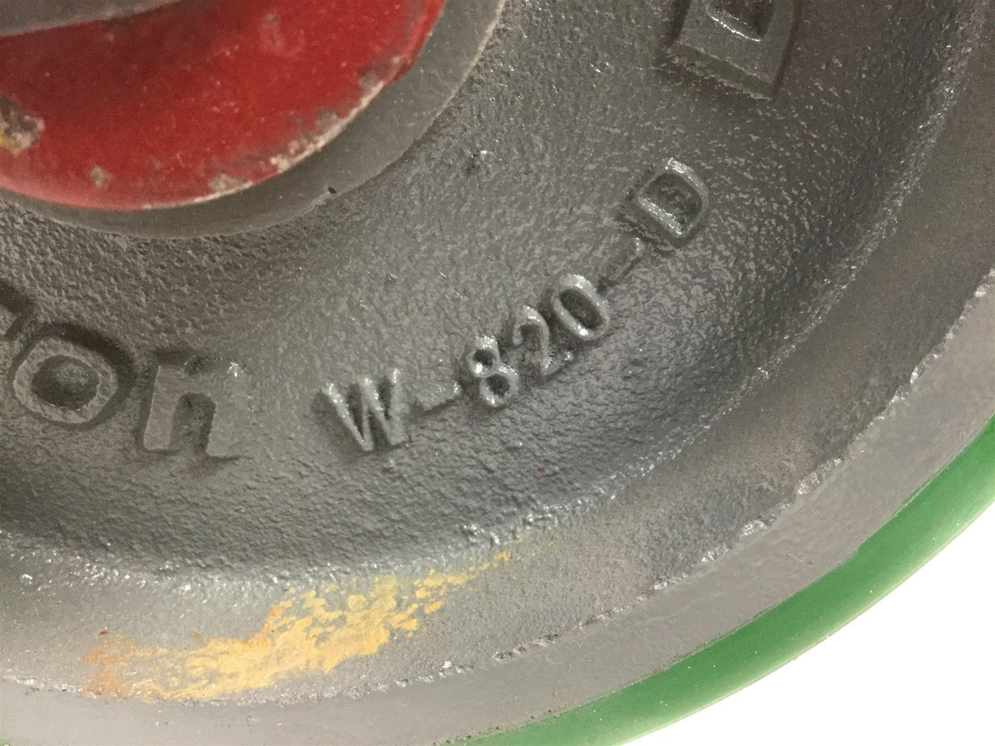 Used Hamilton W-820-D-1 Swivel Caster W/ 8x2 Duralast Wheel, Break, and Lock