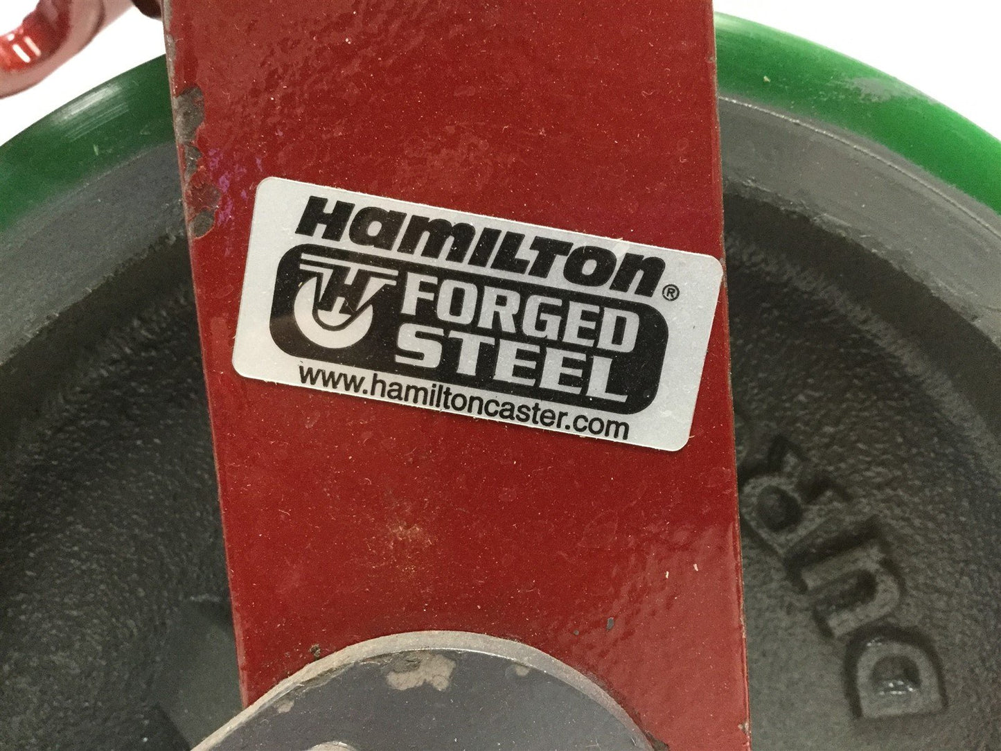 Used Hamilton W-820-D-1 Swivel Caster W/ 8x2 Duralast Wheel, Break, and Lock